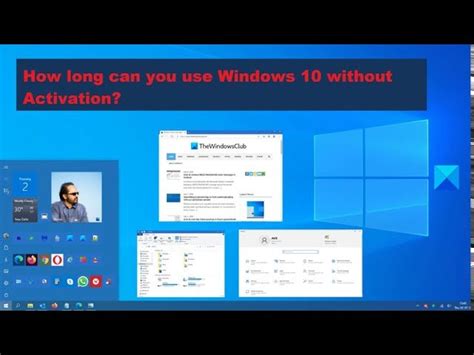 Can use windows 10 without activation